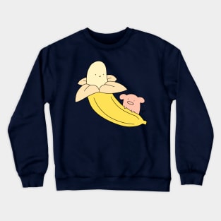 Pig and Peeled Banana Crewneck Sweatshirt